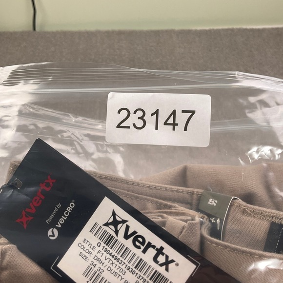 Vertx Delta LT Pants Mens 34W 32L Khaki Tactical Cargo Gorpcore Outdoor Stretch - Picture 13 of 13